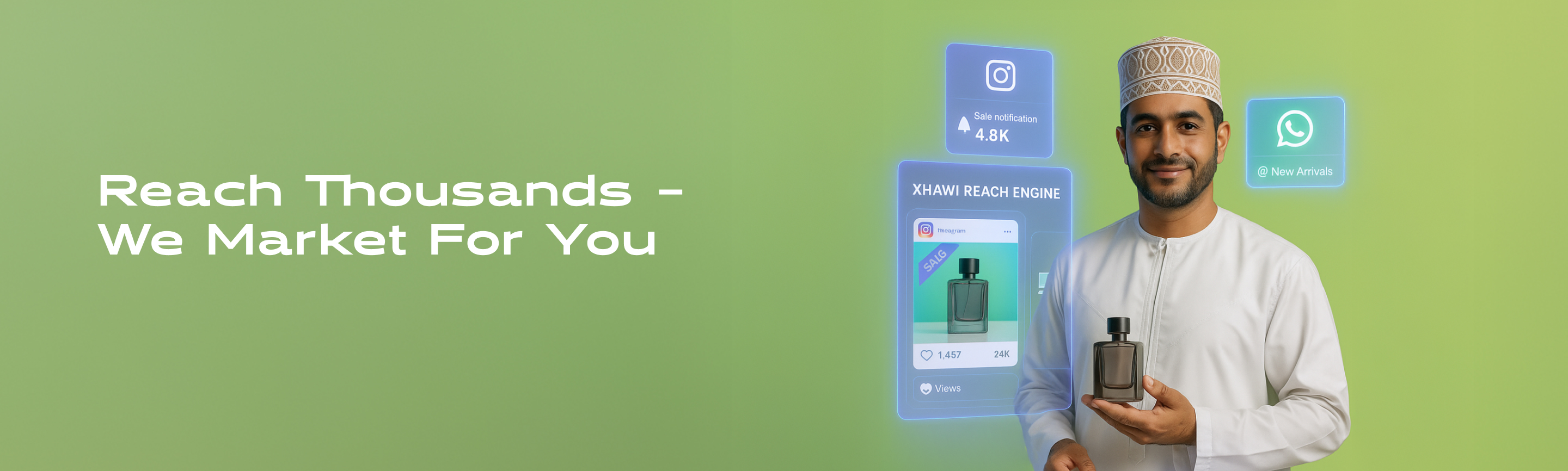 Marketing banner