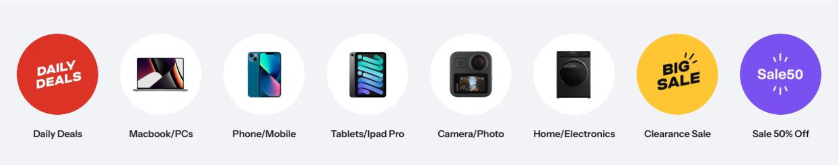 Trending categories